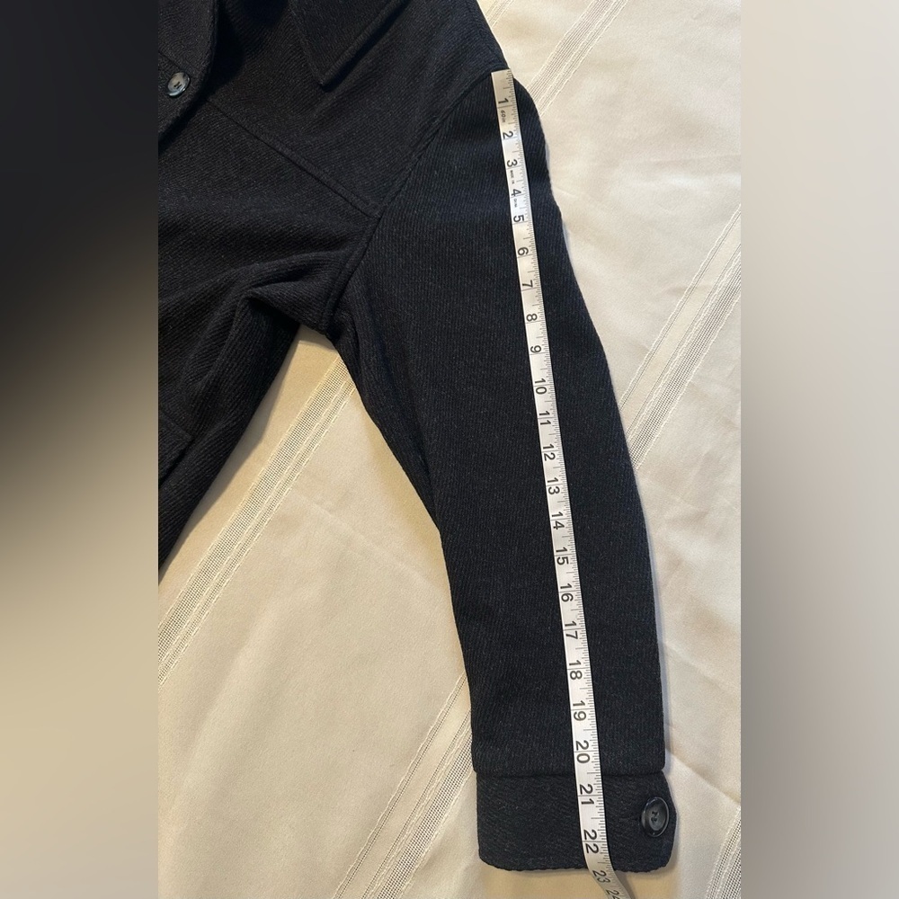 Liz Claiborne Black Utility Jacket - Picture 8 of 14